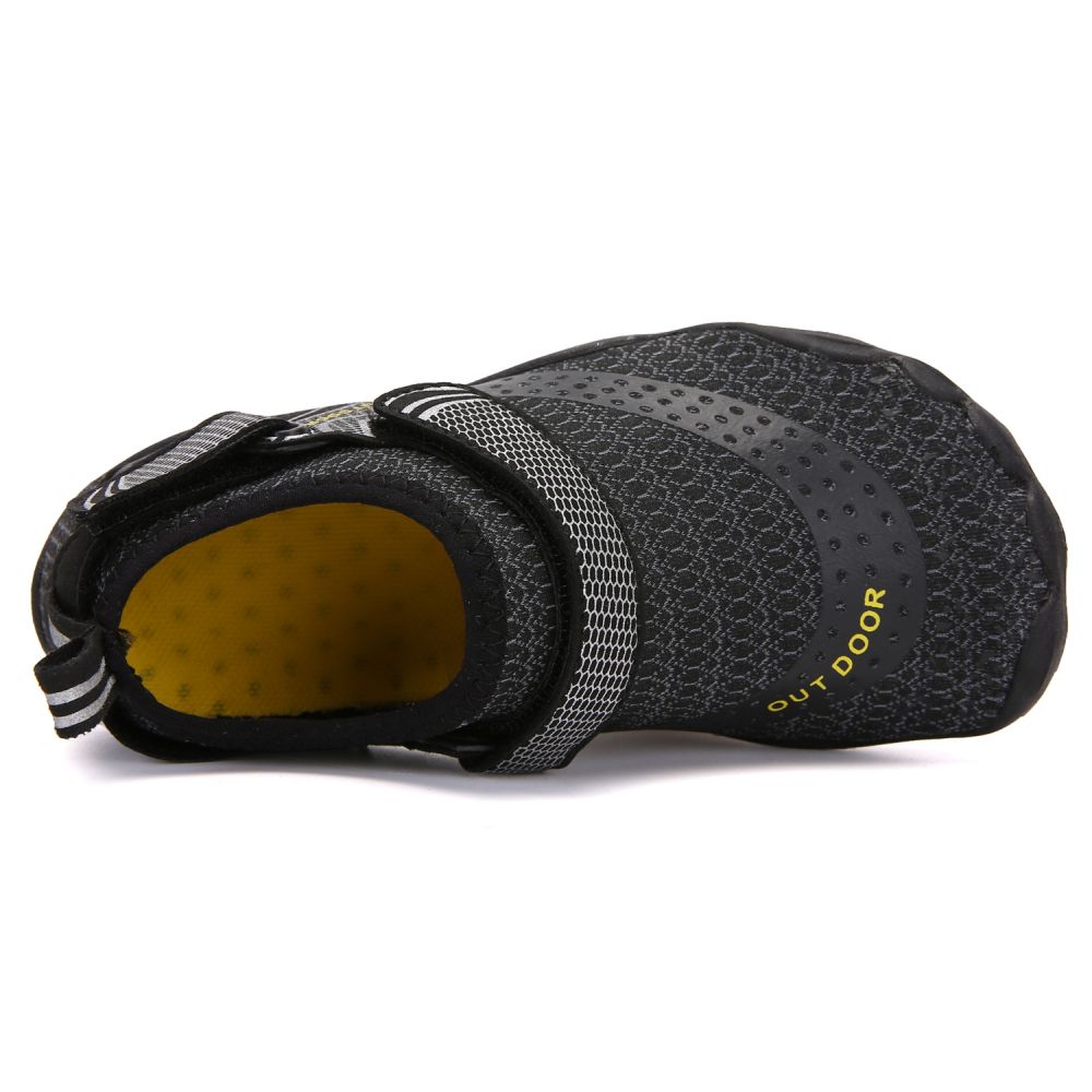 Kids Water Shoes Barefoot Quick Dry Aqua Sports Shoes Boys Girls - Black Size Bigkid US2=EU32 3
