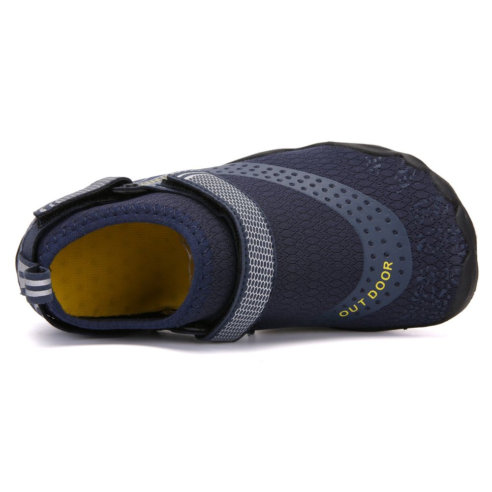 Kids Water Shoes Barefoot Quick Dry Aqua Sports Shoes Boys Girls - Blue Size Bigkid US2=EU32 4