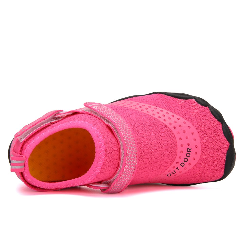 Kids Water Shoes Barefoot Quick Dry Aqua Sports Shoes Boys Girls - Pink Size Bigkid US4 = EU36 4
