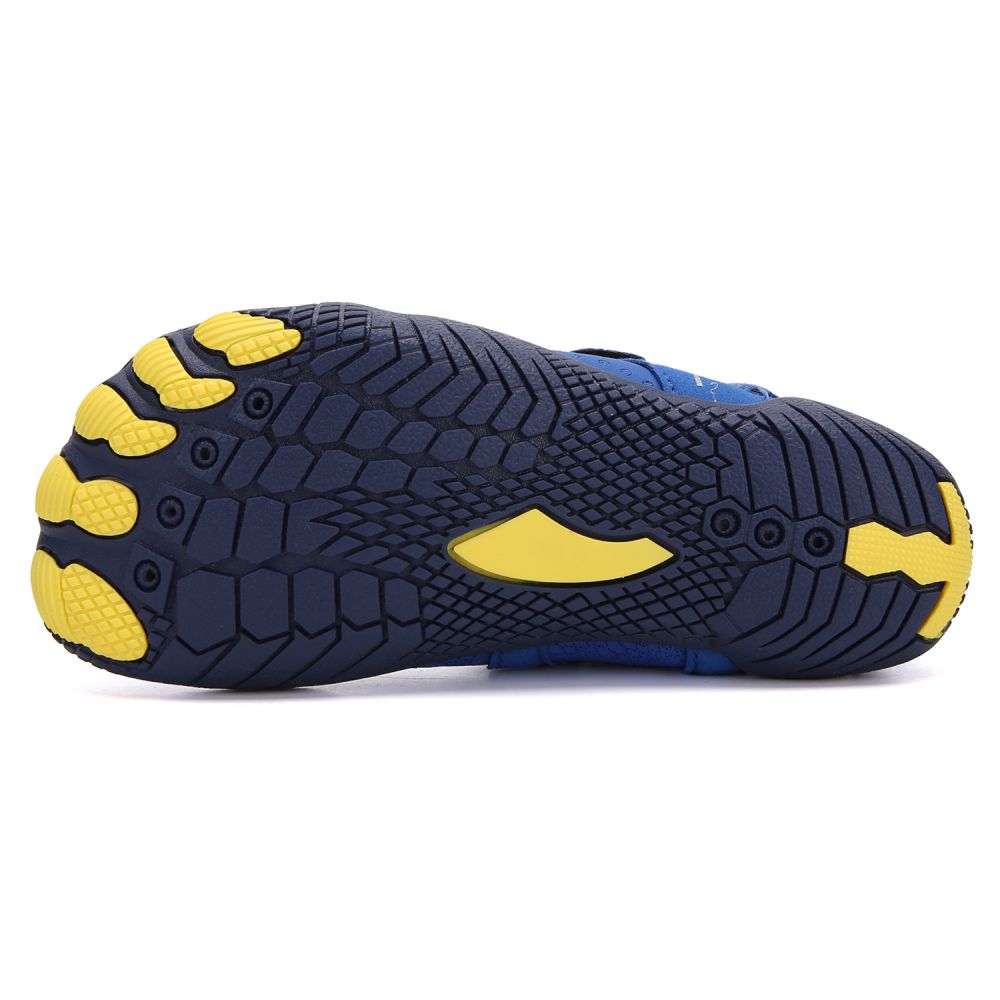 Kids Water Shoes Barefoot Quick Dry Aqua Sports Shoes Boys Girls - Yellow Size Bigkid US4 = EU36 5