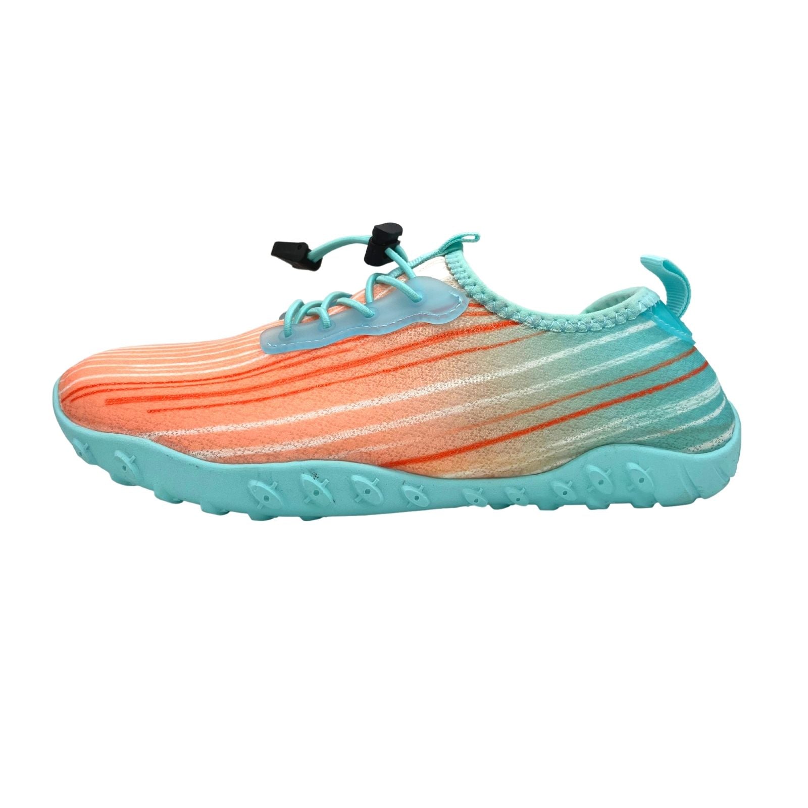 Water Shoes for Men and Women Soft Breathable Slip-on Aqua Shoes Aqua Socks for Swim Beach Pool Surf Yoga (Orange Size US 11) 8
