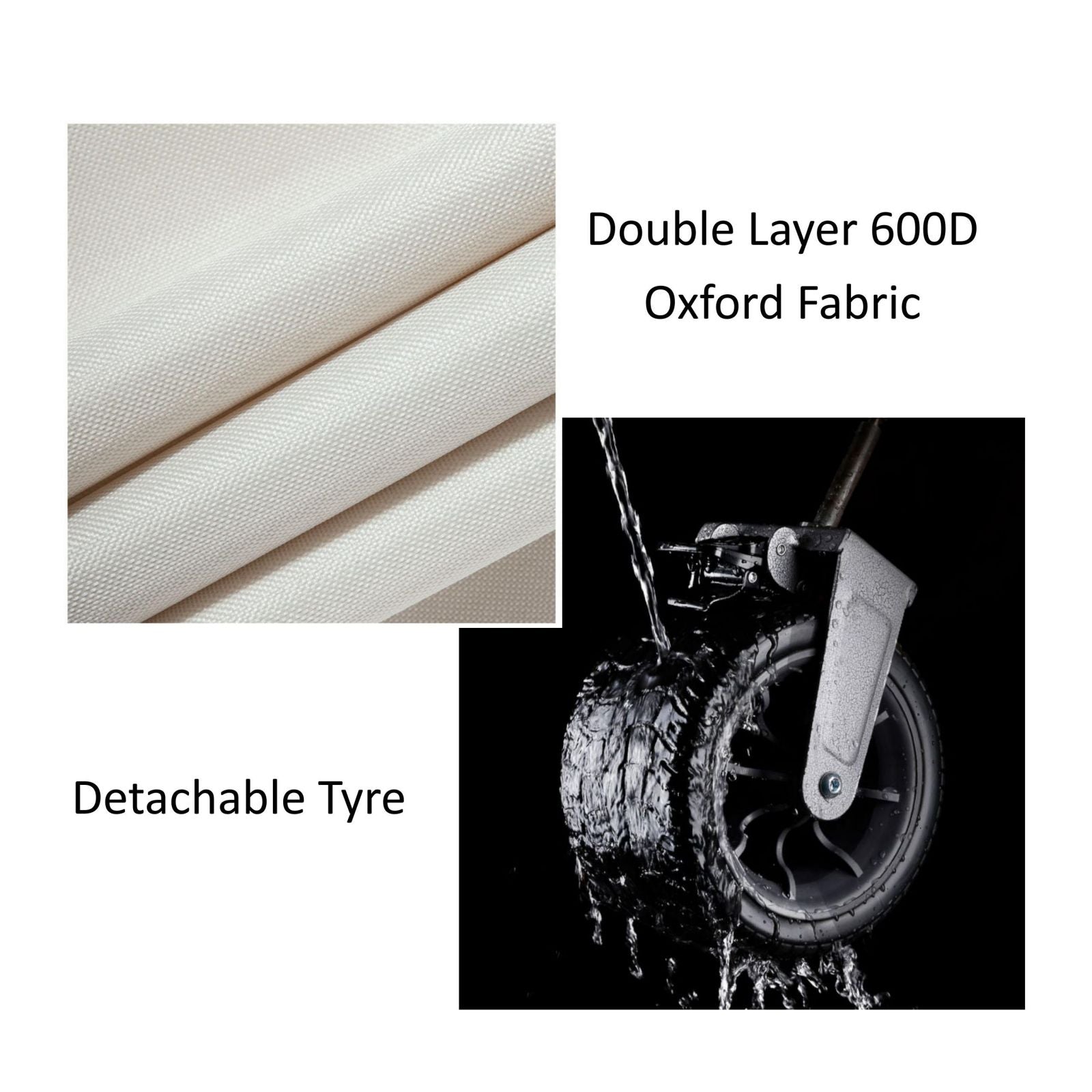 Folding Cart Small Black 5