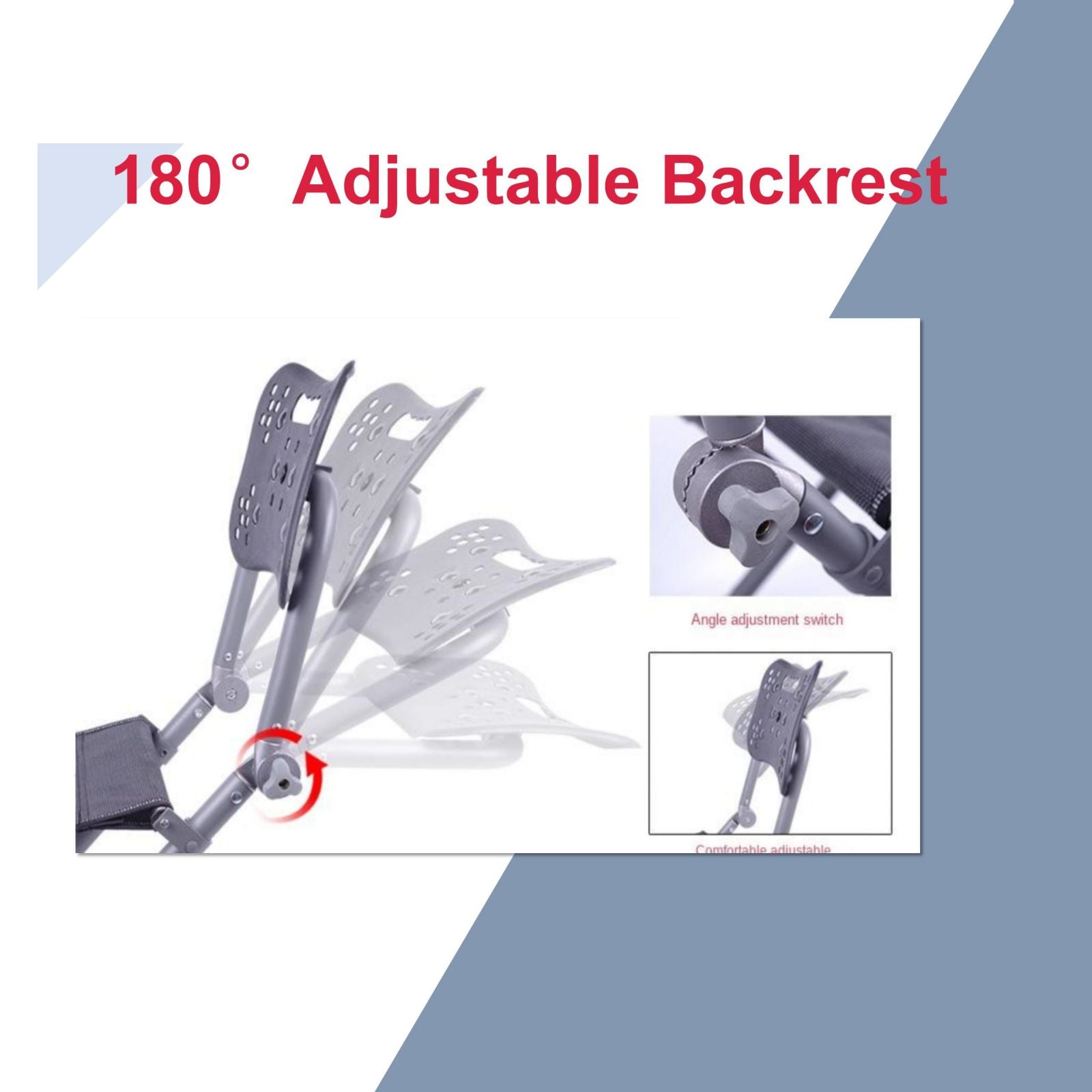 Fishing Chair With Aluminum Alloy For All-Terrains Portable Multifunctional Folding Adjustable Reclining Chair With Hind Legs 6