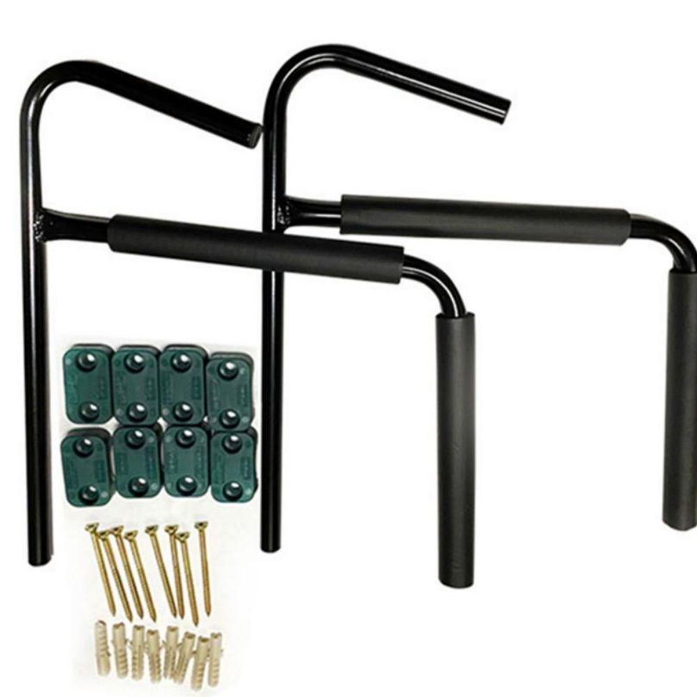 2Pcs Kayak Wall Rack Carrier Canoe Paddle Surfboard Holder Wall Mount Shelf 6