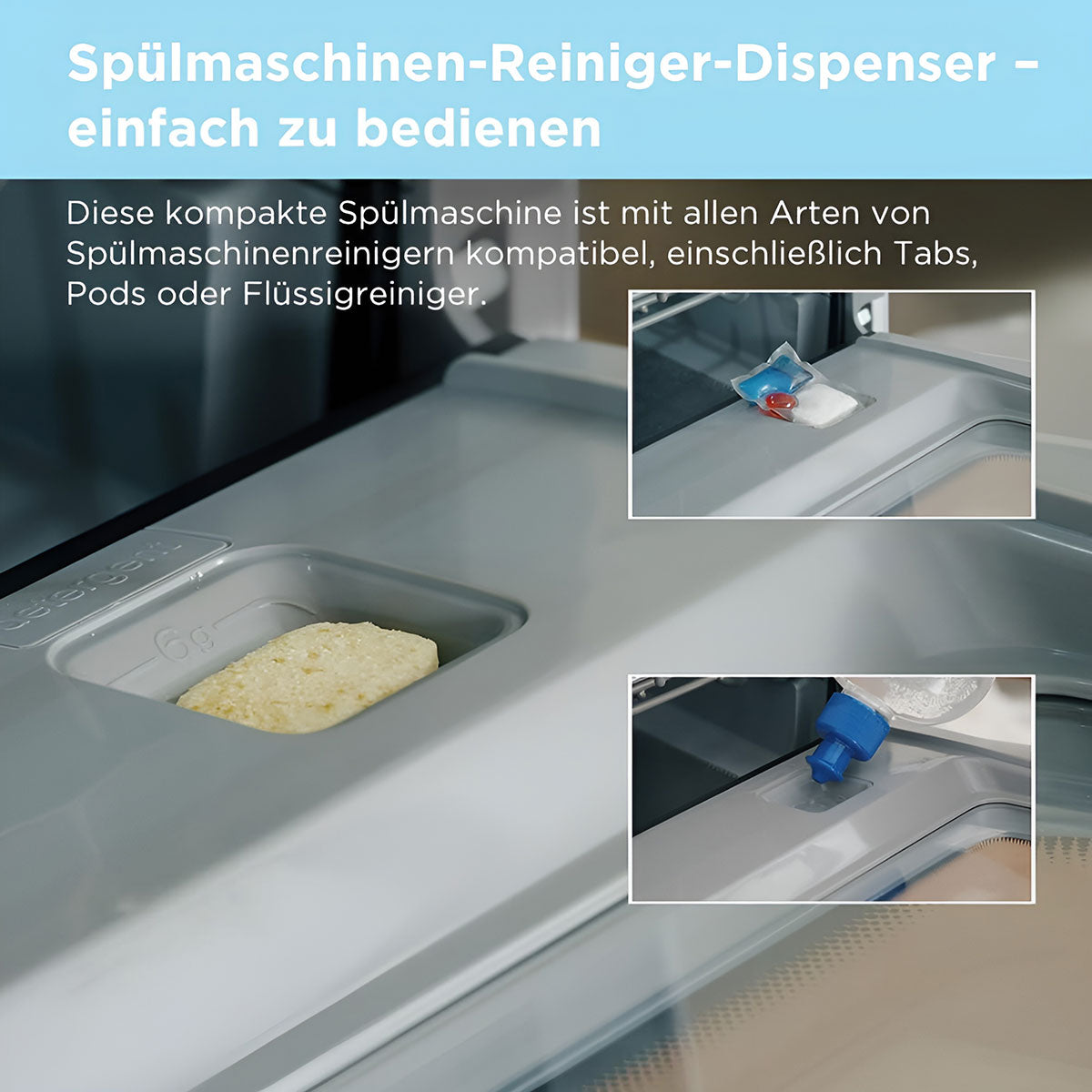 Midea 3rd Generation  Bench Top Mini Dishwasher 8