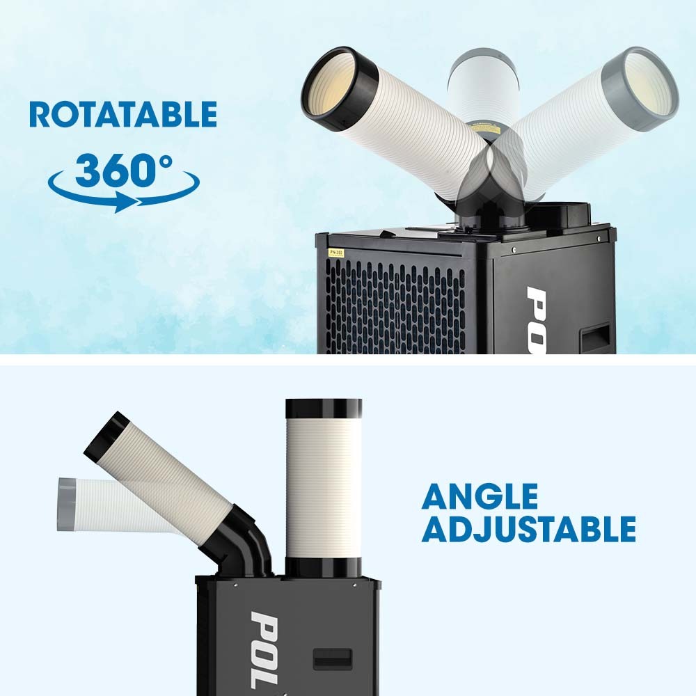 POLYCOOL 2.7kW Portable Industrial Spot Cooler 5