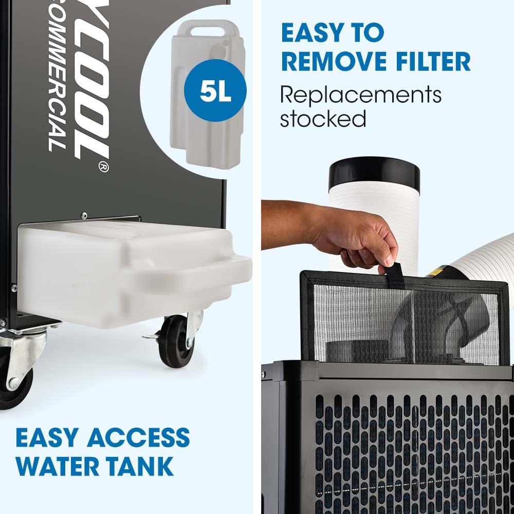 POLYCOOL 2.7kW Portable Industrial Spot Cooler 8