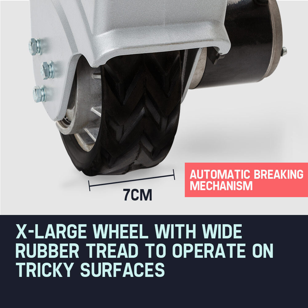 T-REX Motorised Jockey Wheel Electric Power Mover 12V 350W Caravan Trailer Boat 7