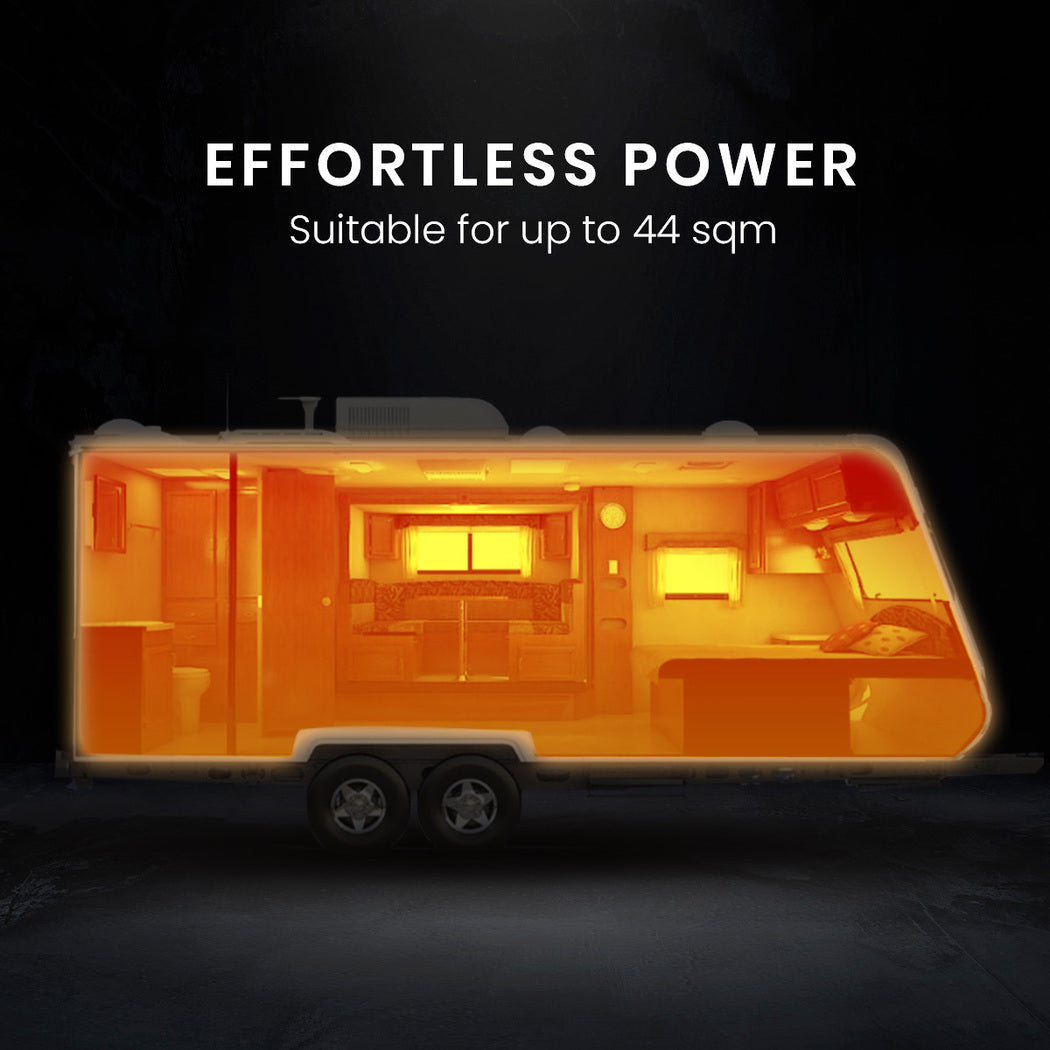 Thermomate Diesel Heater 12V 5kW Caravan Tank Remote Camper Trailer Van Air Motorhome RV Parking 4