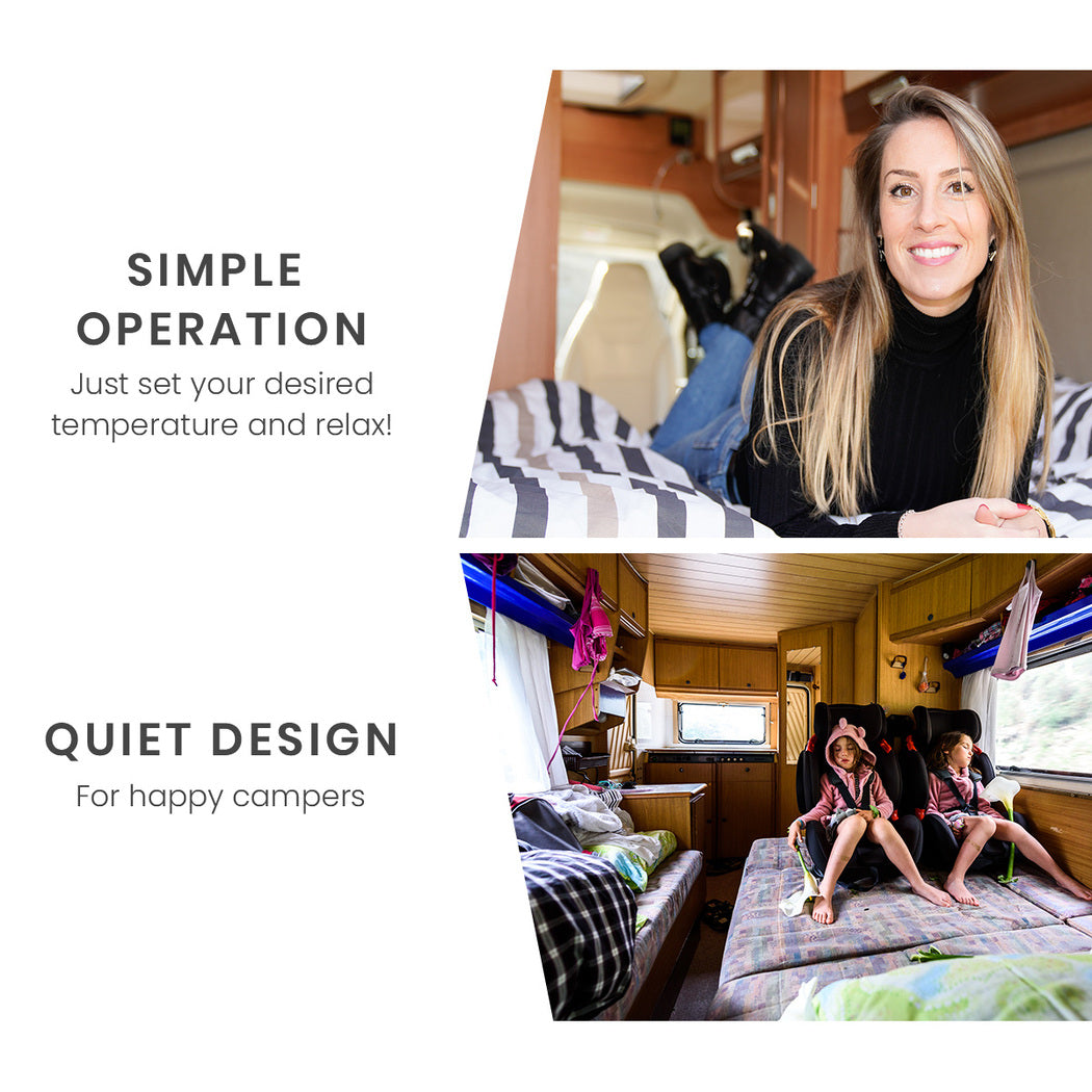 Thermomate Diesel Heater 12V 5kW Caravan Tank Remote Camper Trailer Van Air Motorhome RV Parking 5