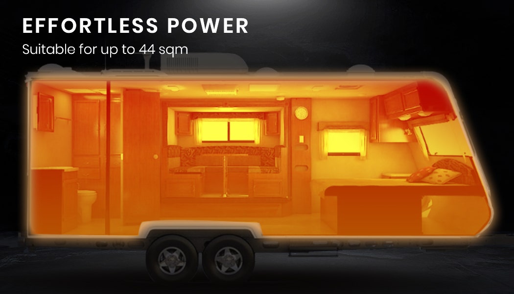 Thermomate Diesel Heater 12V 5kW Caravan Tank Remote Camper Trailer Van Air Motorhome Parking RV 3