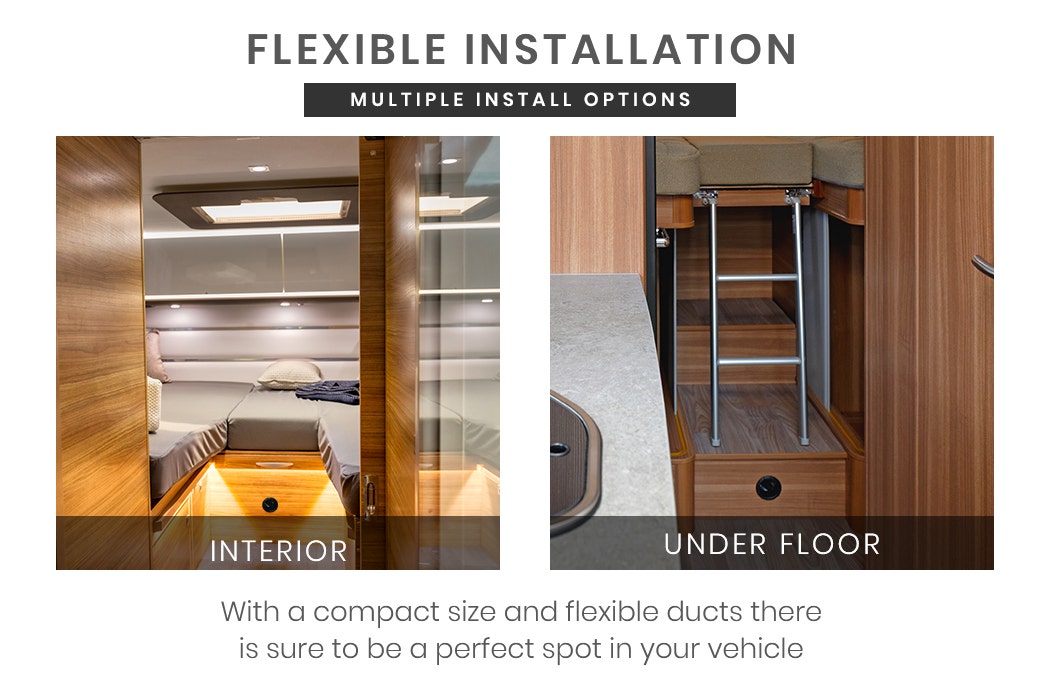 Thermomate Diesel Heater 12V 5kW Caravan Tank Remote Camper Trailer Van Air Motorhome Parking RV 13