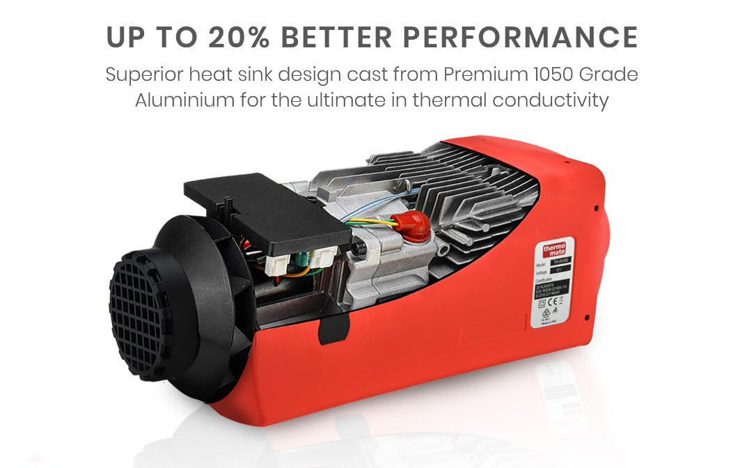 Diesel Air Heater 12V Caravan Air Motorhome 5kW All-in-one Car Camper Parking Trailer Heating 4