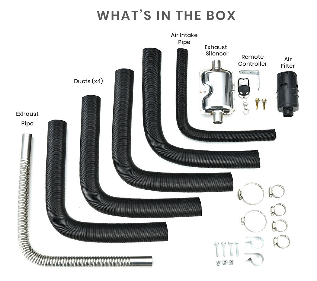 Diesel Air Heater 12V Caravan Air Motorhome 5kW All-in-one Car Camper Parking Trailer Heating 6