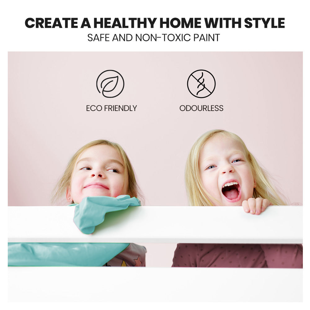 Kingston Slumber Single Bunk Bed Frame Solid Pine Wood Timber, Modular Design, White 5