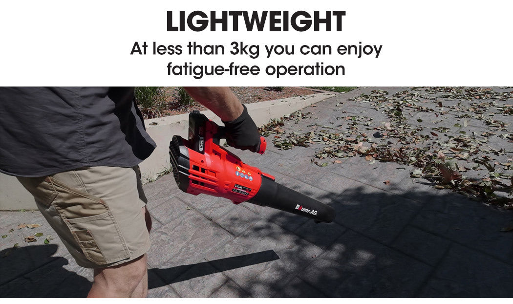 Baumr-AG 20V Lithium Cordless Leaf Blower Electric Hand-held Garden Tool 4