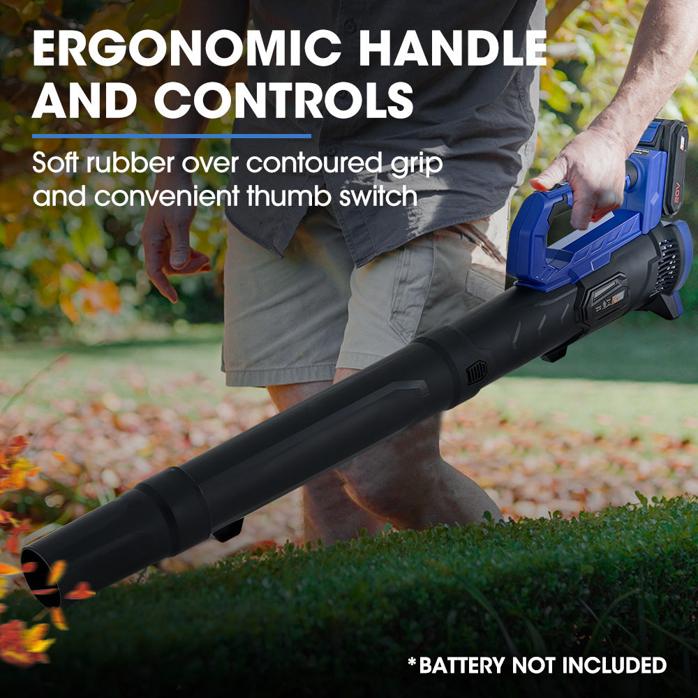 PowerBlade 20V Cordless Electric Leaf Blower, Skin Only 6