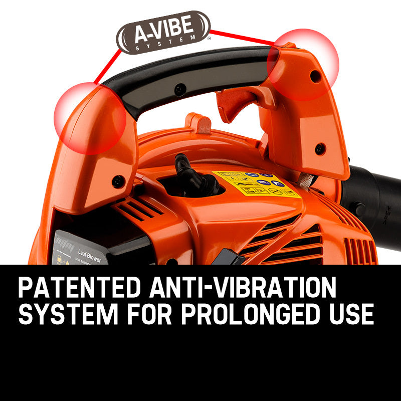 MTM Petrol Leaf Blower 26CC 2-Stroke Petrol Hand Garden Yard Outdoor Two 5