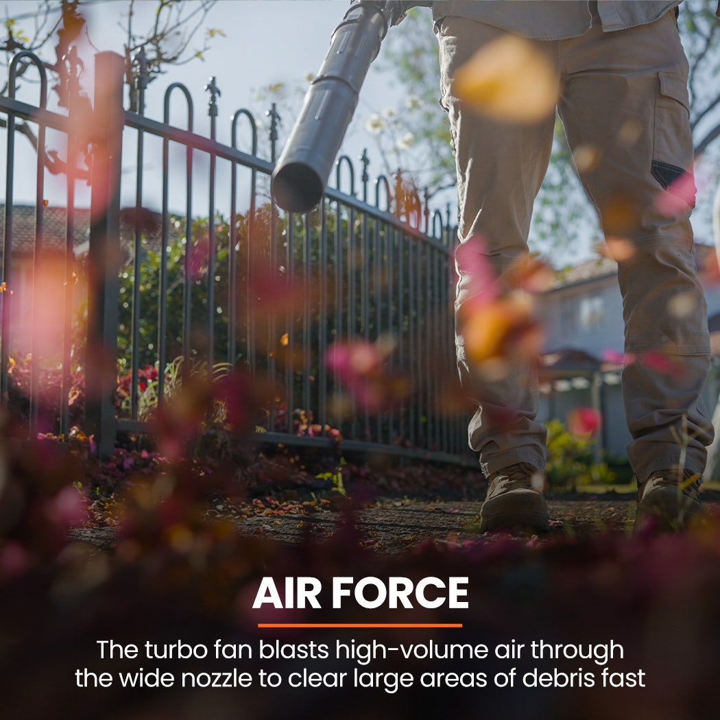 MTM 30CC Backpack Petrol Leaf Blower Yard Garden Commercial Outdoor 3