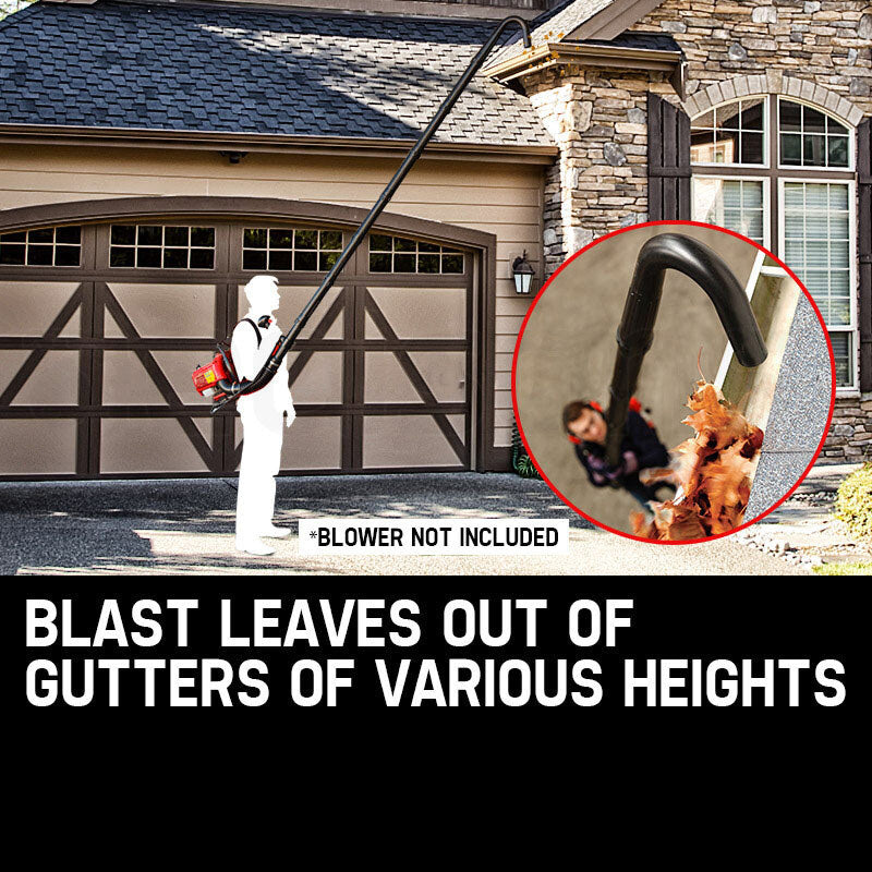 MTM Gutter Cleaning Kit for MTM Blower 30CC - Extension Adaptor Leaf 3