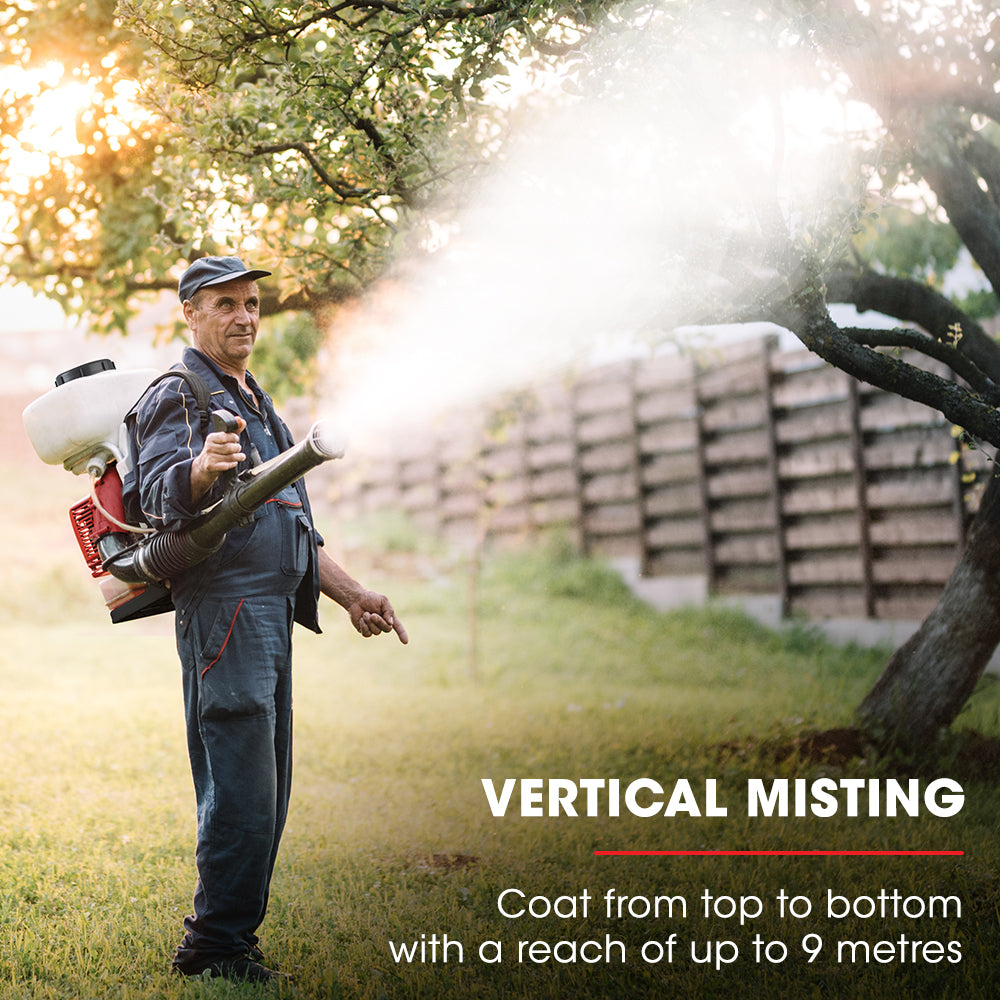 Baumr-AG Backpack 2-Stroke Petrol Powered Chemical Sprayer Fogger Mister Blower 9