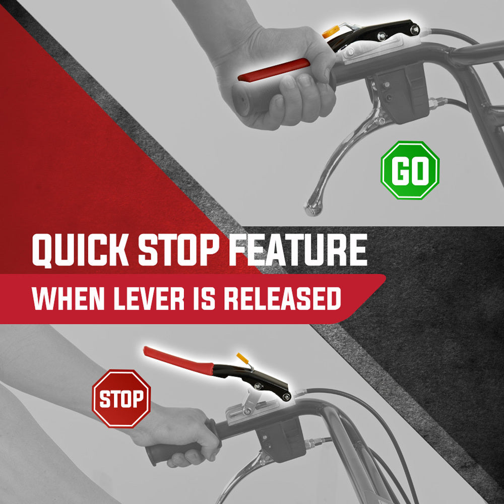 Baumr-AG Power Wheelbarrow Motorized Mini Petrol Powered Wheel Barrow Self Dump 8