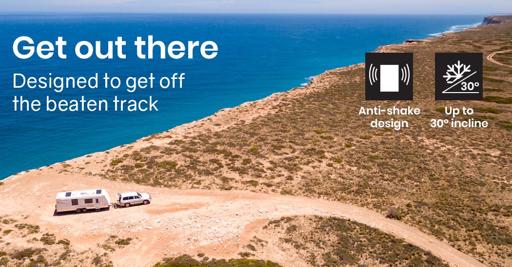 GECKO 95L Portable Upright Fridge, 12V/24V for Motorhome, Caravan, Black 13