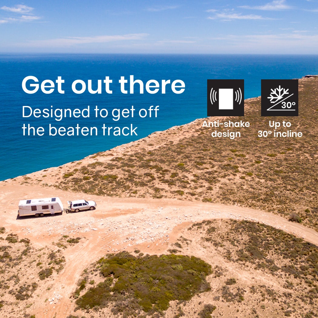 GECKO 125L Portable Upright Fridge, 12V/24V for Motorhome, Caravan, Black 15