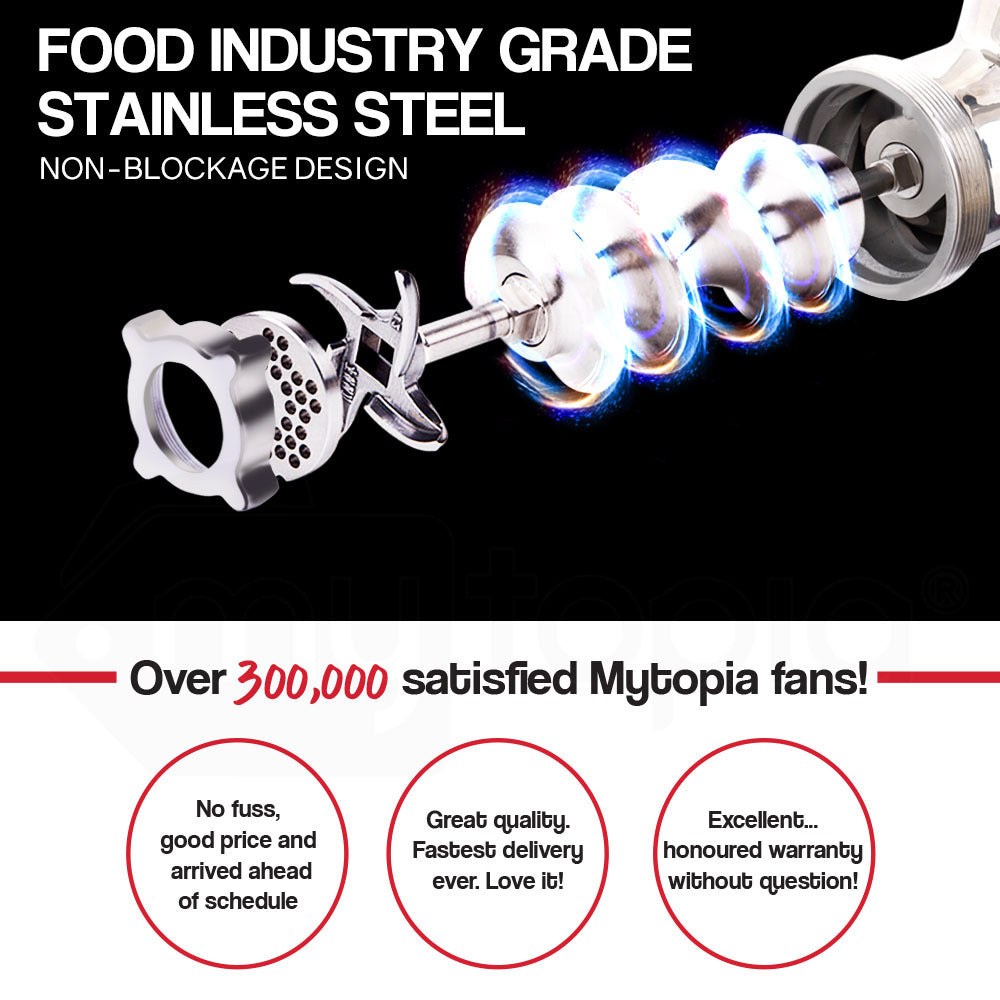 EUROCHEF Meat Grinder Mincer Food Commercial Electric Machine Chopper Shredder 4