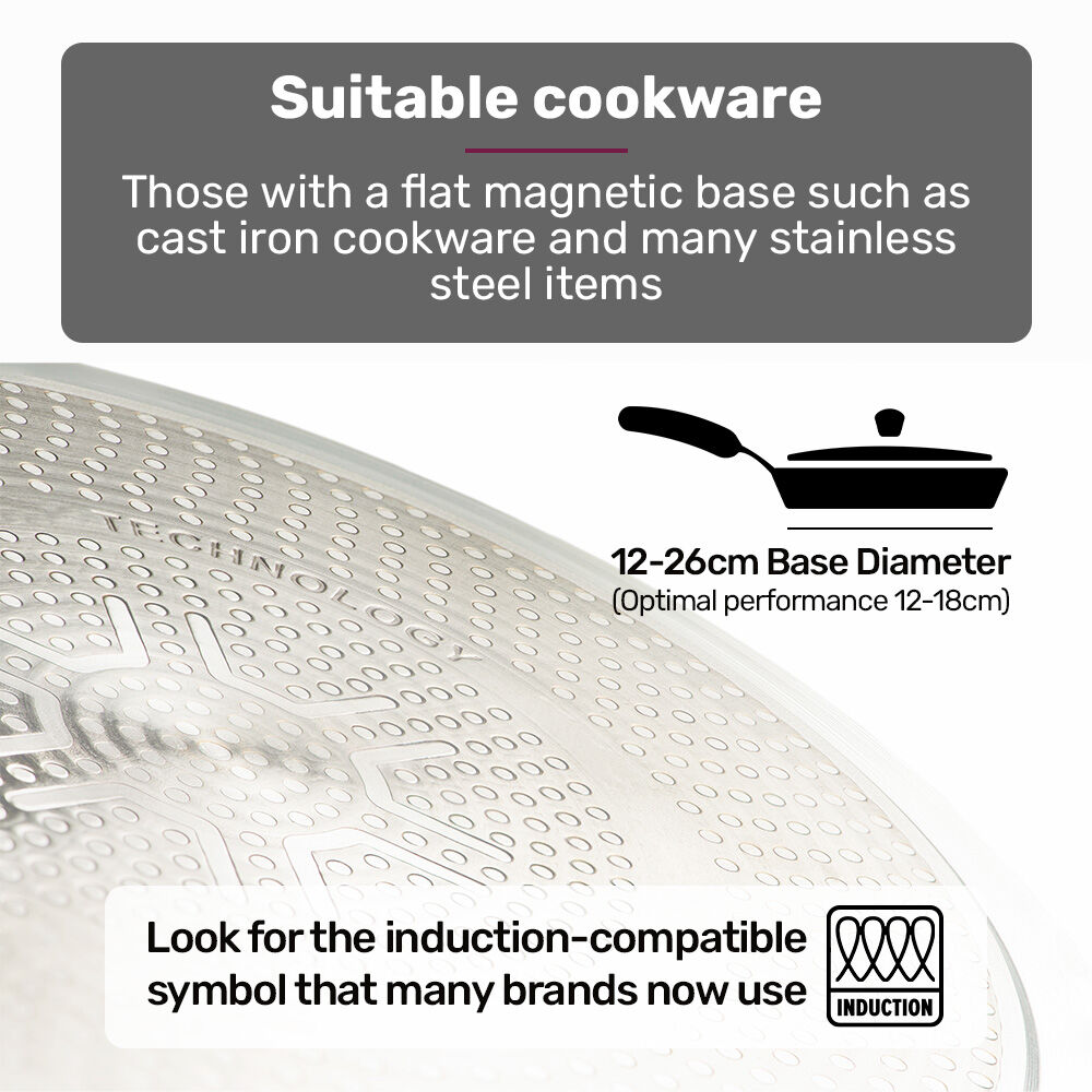 EUROCHEF Double Induction Cooktop, 9 Heat Levels, Fast Electric Portable Cooker, Touch Controls, Standard 10A Power Plug 10