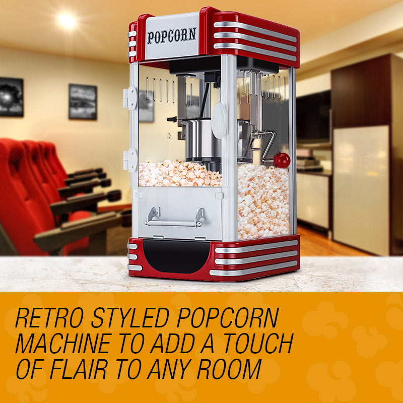 EuroChef Popcorn Machine - Popper Popping Classic Cooker Microwave 3