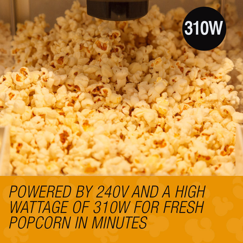 EuroChef Popcorn Machine - Popper Popping Classic Cooker Microwave 4