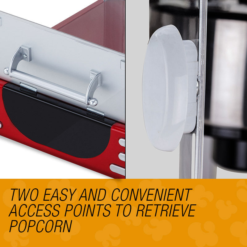 EuroChef Popcorn Machine - Popper Popping Classic Cooker Microwave 5