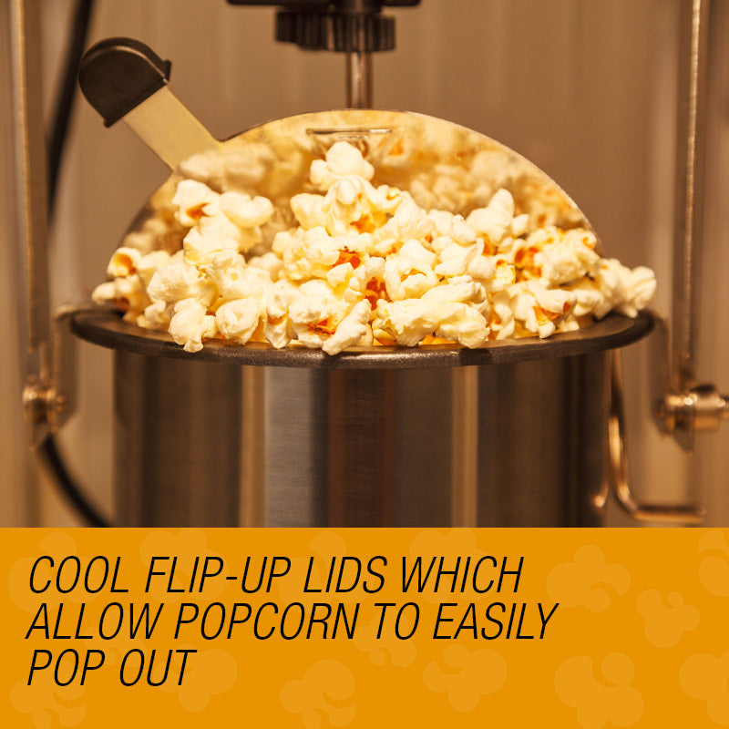 EuroChef Popcorn Machine - Popper Popping Classic Cooker Microwave 8