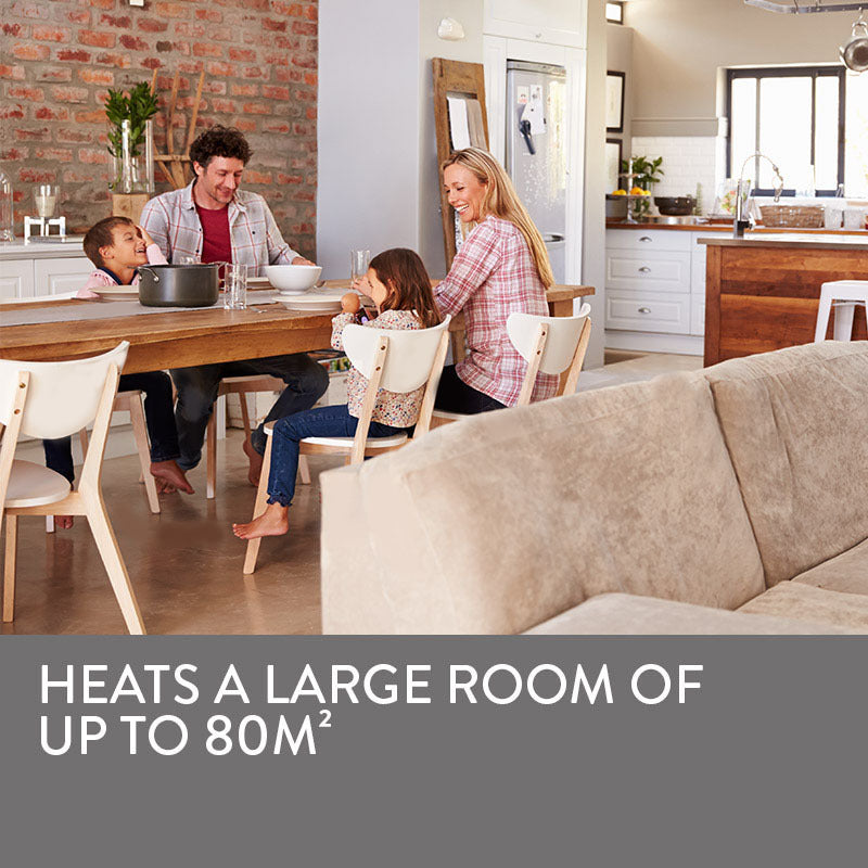 BROMIC Supaheat II Natural Gas Indoor Room Heater Portable Floor Flueless 3