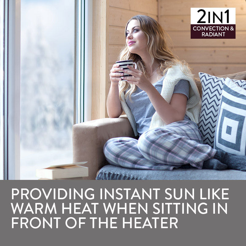 BROMIC Supaheat II Natural Gas Indoor Room Heater Portable Floor Flueless 7