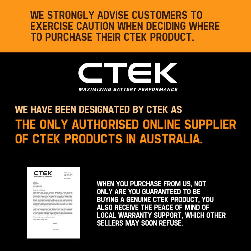CTEK Genuine Rubber Bumper Cover Battery Charger Suits XC XS 0.8 3