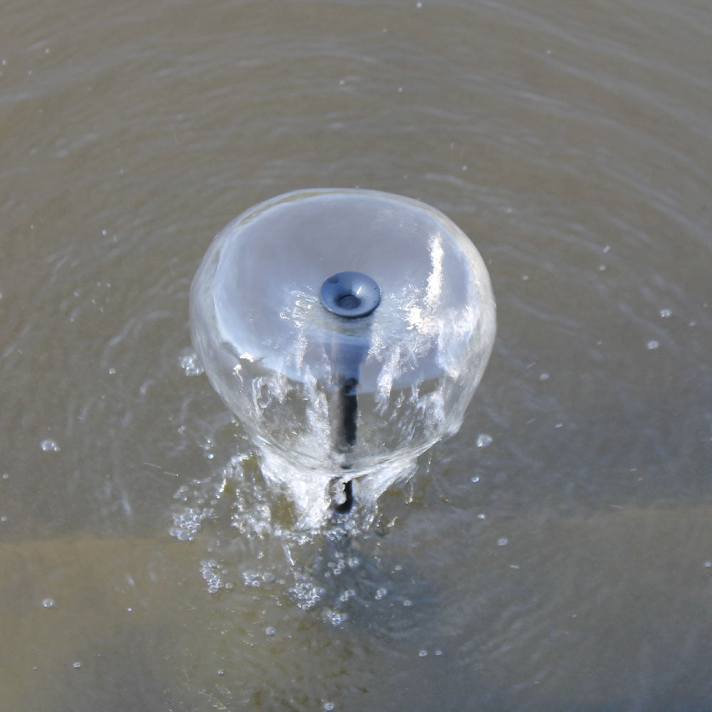 Protege Water Feature Fountain Pond Pump, w/ Solar Panel, Lithium Battery, Remote Control, Nozzle kit 4