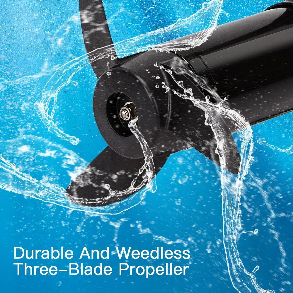 Striker 60LBS Electric Trolling Motor Inflatable Boat Fishing Marine Outboard Engine 8