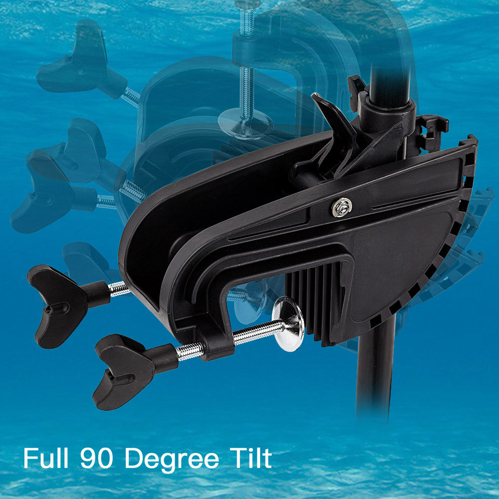 Striker 60LBS Electric Trolling Motor Inflatable Boat Fishing Marine Outboard Engine 9