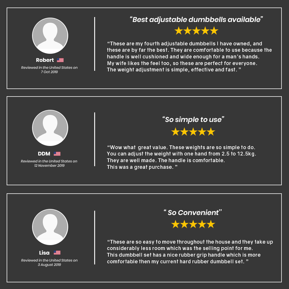 ATIVAFIT 12.5kg Adjustable Weight Dumbbell, for Home Gym Fitness Training 8