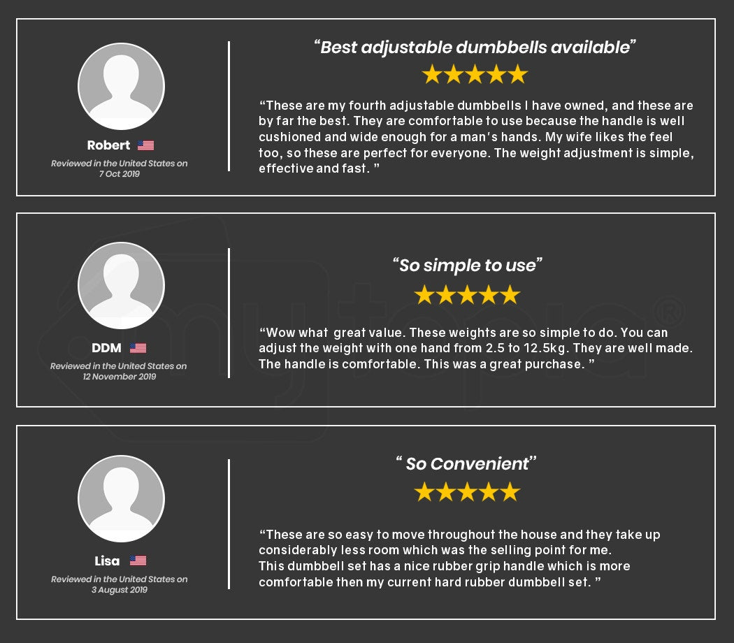 ATIVAFIT 2x Adjustable Dumbbell Set Weights Dumbbells Home Gym Interchangeable 9