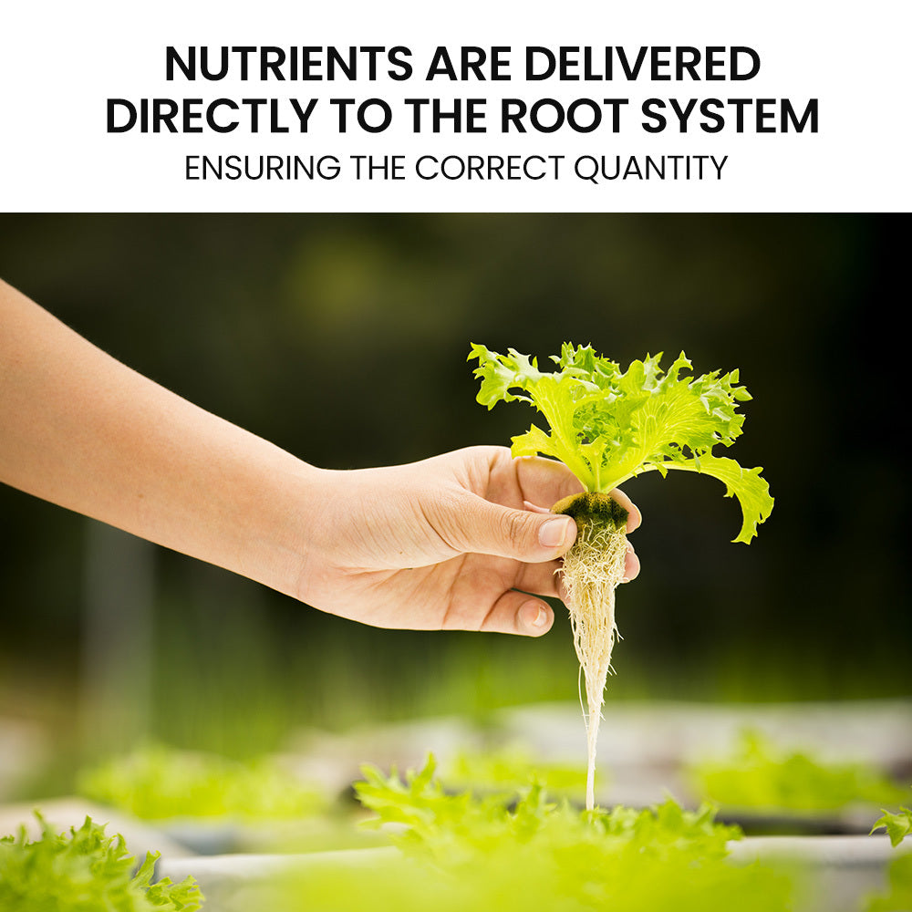 PLANTCRAFT 12 Pod Indoor Hydroponic Growing System with Bamboo Frame & LED Lights 9