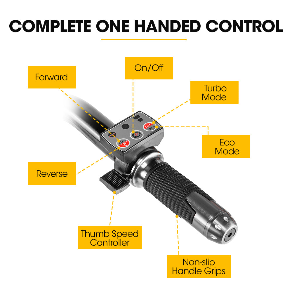 Baumr-AG 40V Battery Powered Wheelbarrow Motorised Electric, 80L Bucket Volume, 260kg Capacity 8