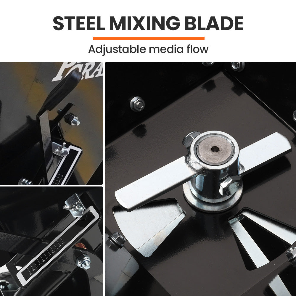 PlantCraft 160L Tow Behind Broadcast Seed and Fertiliser Spreader, 158kg Load, Heavy Duty 5