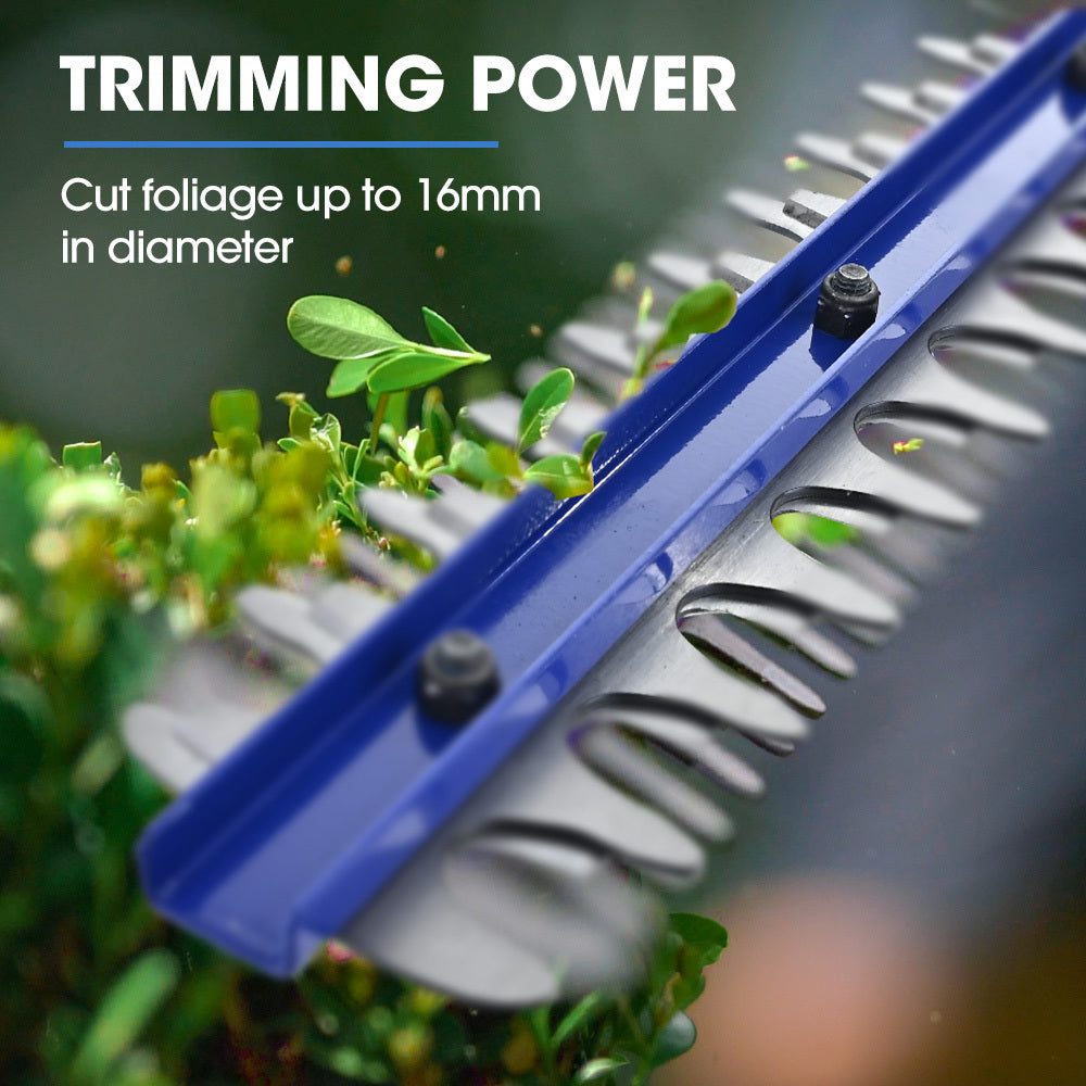 POWERBLADE HH4 20V Cordless Electric Hedge Trimmer Kit, with Lithium Battery and Fast Charger 8
