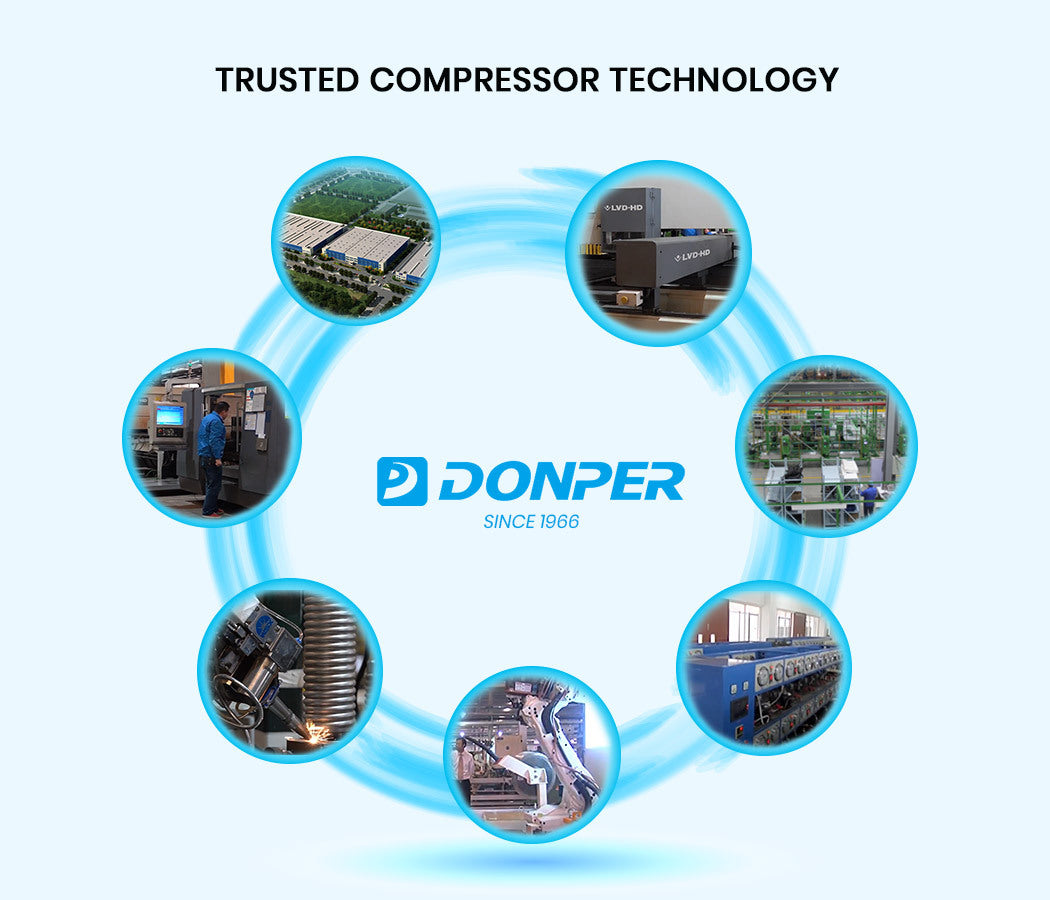 POLYCOOL Commercial Ice Maker Machine, up to 45kg/24hr, Donper Compressor, Undercounter, Freestanding 3