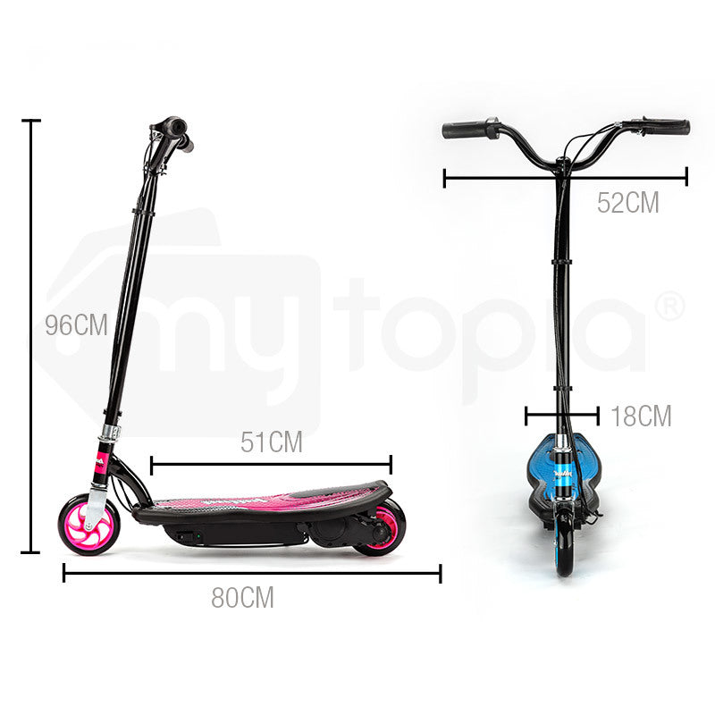 BULLET ZPS Kids Electric Scooter 140W Children Toy Pink Girls Battery Ride 3