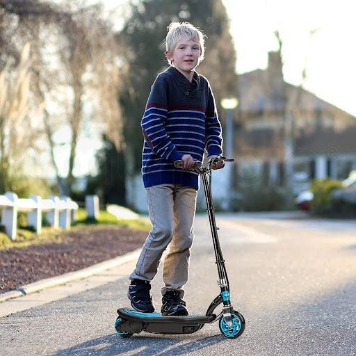 BULLET ZPS 6 Inch Kids Electric Scooter 140W 15km Children Ride On Toy Rechargeable Battery Blue 4