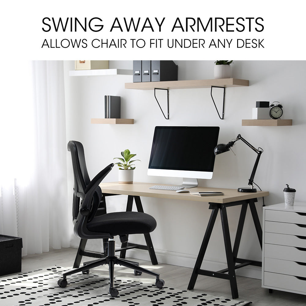 FORTIA Ergonomic Mesh Office Chair Computer Seat Adjustable Recline, Black 5